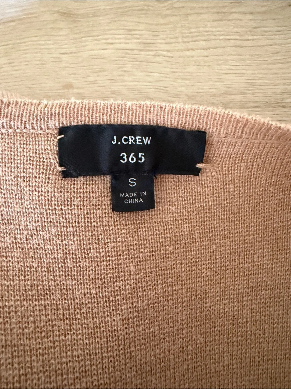 J. Crew Open-Front Women’s Sweater Cardigan - Camel